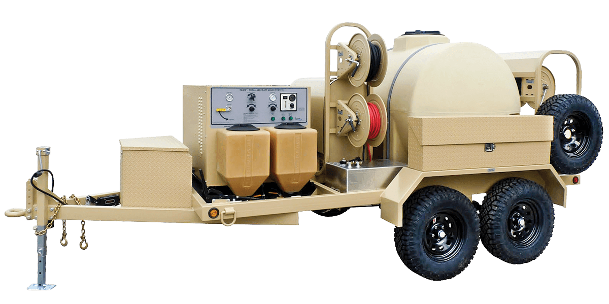 total aircraft wash system
