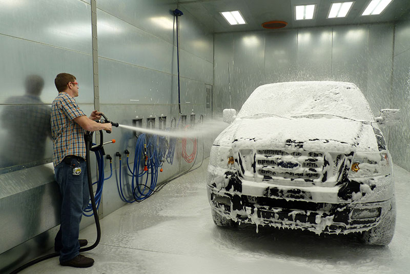 Washing truck